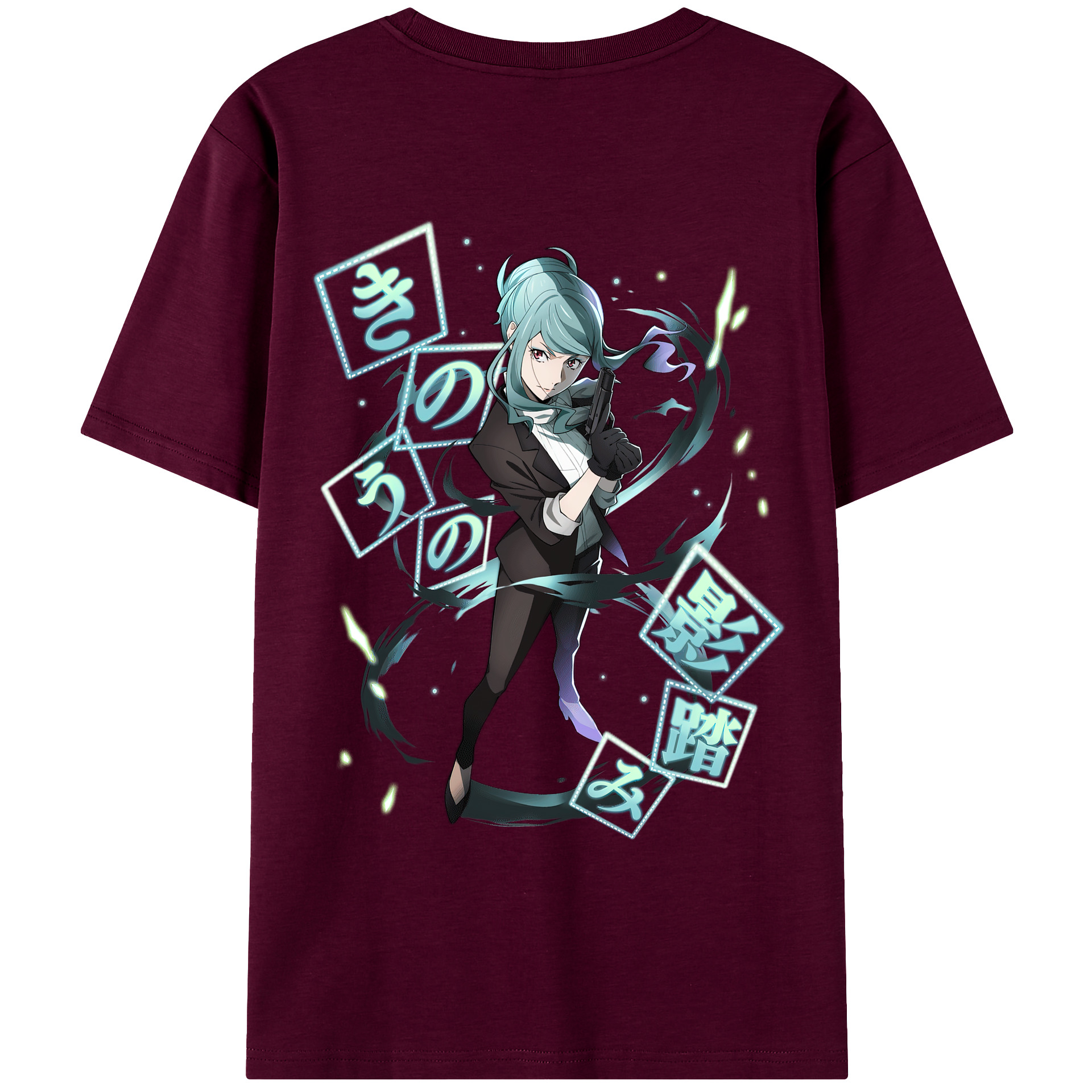（画像用） 文豪ストレイドッグス Bungo Stray Dogs レディース半袖Tシャツ(バックプリント)